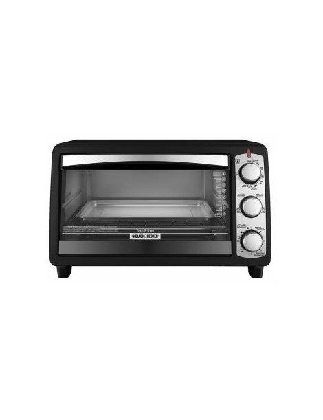 HORNO TOSTADOR BLACK AND DECKER TO1940BD 6 REBANADAS 30M - Envío Gratuito