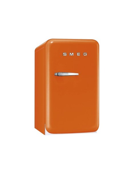 FRIGOBAR SMEG FAB5URO RETRO BISAGRA DERECHA-NARANJA - Envío Gratuito