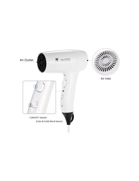 CHUANGDIAN Secador De Pelo 220-240V Hair Dryer - Envío Gratuito