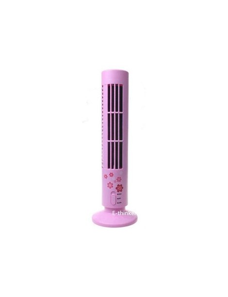 E-Thinker Ventilador Del Aire Acondicionado MINI Ventilador USB – Rosa - Envío Gratuito