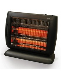 Calefactor de Cuarzo Heat Wave HQ1261U 2 Niveles – Gris
