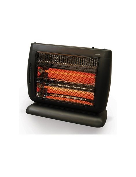 Calefactor de Cuarzo Heat Wave HQ1261U 2 Niveles – Gris - Envío Gratuito