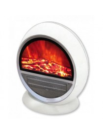 Calentador eléctrico Oval Decor Living blanco - Envío Gratuito