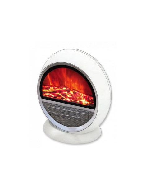 Calentador eléctrico Oval Decor Living blanco - Envío Gratuito