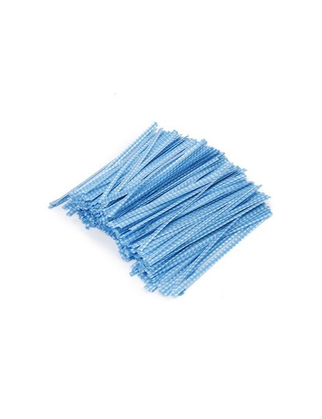 Generic 500 Pcs Precintos Para Bolso De La Boda Partido Del Caramelo Violonchelo O El Uso General - Azul - Envío Gratuito