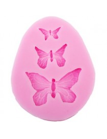 Generic Modelo De Mariposa Del Molde Del Molde De Encaje Jabón De Chocolate Arcilla De Silicona - Envío Gratuito