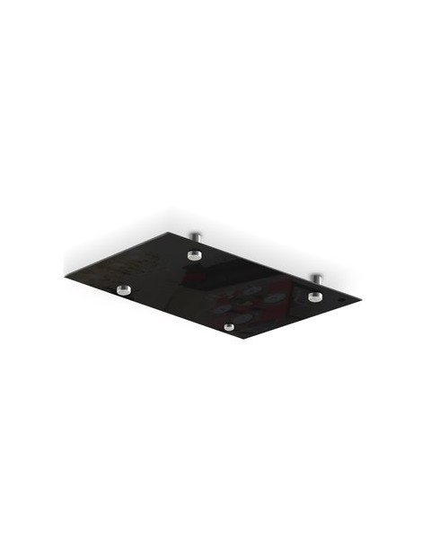 Calefactor de Techo Cristal Negro 60x90cm 550w CalorSolar CERATI 343CaSol-TN3 -Negro - Envío Gratuito