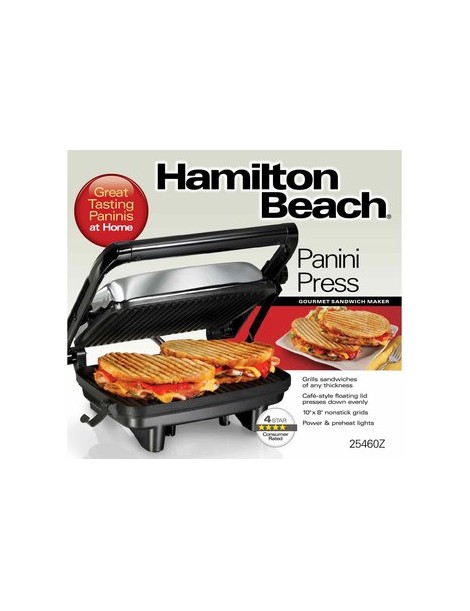 Sandwichera HAMILTON BEACH 25460Z - Envío Gratuito