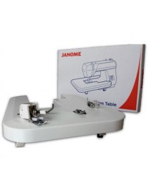 Mesa de Extension + Aditamentos de Quilting para maquinas mecanicas Janome-Blanco