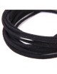 Generic 3mm Negro Cable Acuden Plana De Collar Pulsera 20m - Envío Gratuito