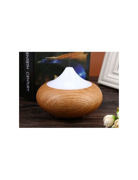 Humidificador de aire Ultrasonic Aroma Diffuser -marrón claro EU PLUG - Envío Gratuito