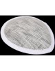 MagiDeal Base De La Sombrerería De Lágrima Sombrero Del Fascinator Blanco - Envío Gratuito