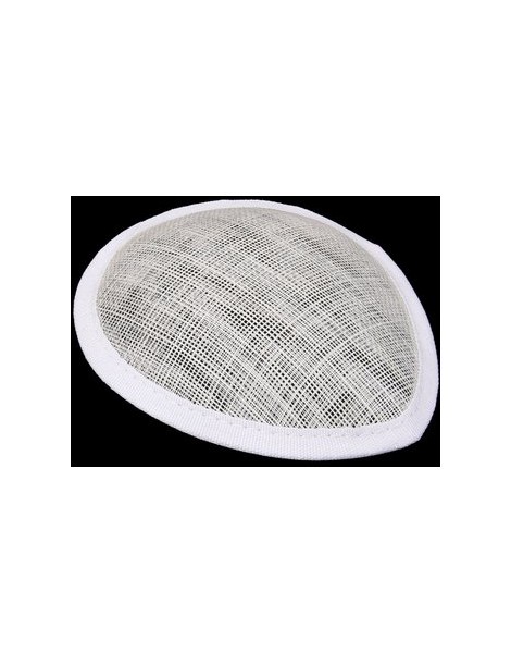 MagiDeal Base De La Sombrerería De Lágrima Sombrero Del Fascinator Blanco - Envío Gratuito