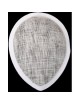 MagiDeal Base De La Sombrerería De Lágrima Sombrero Del Fascinator Blanco - Envío Gratuito