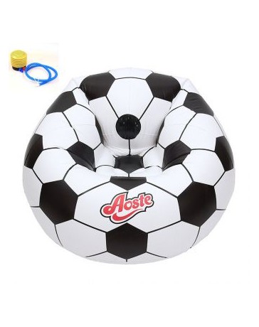 Impermeable PVC Inflable Sofá Soccer Fútbol Bolso Silla Portátil Recreativo Esquina Sofa Con Bomba - Envío Gratuito