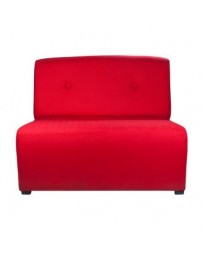 Sillón Love Seat, Vintage Home Designe, Zara, Tapizado en Tela Tipo Lino Relleno Hule Espuma- Multicolor