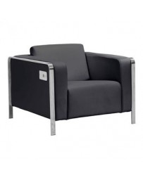 Sillon Individual marca Zuo modelo Thor - negro 100385