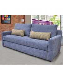 Sofa Cama Vercelli Azul - Envío Gratuito