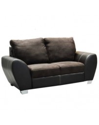 Love Seat Moderno Bronte Fabou Muebles - Cafe - Envío Gratuito