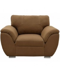 Sillon Moderno Pekin Fabou Muebles Nogal - Envío Gratuito