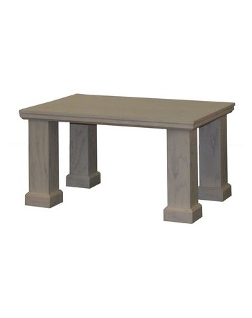 Mesa De Centro Layna Fabopu Muebles - Beige - Envío Gratuito