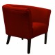 Sillon Kate Fabou Muebles Rojo - Envío Gratuito