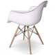 Set 2 Sillón Keiä Eames Blancos - Envío Gratuito