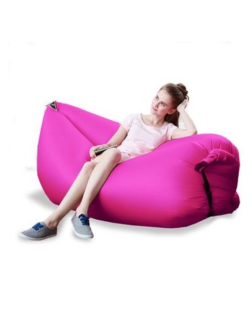 Sillon Inflable Lazy Bag Portátil para Camping Playa Jardin Sala - Envío Gratuito