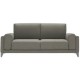 Sofá Love Seat Link Suede - Gris - Envío Gratuito