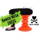 COMBO BancoMesa CHESS - Negro, Blanco, Naranja y Azul - Envío Gratuito