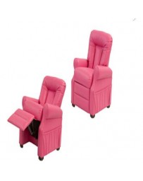 Reclinable Kids, Tu Espacio Muebles-Rosa - Envío Gratuito