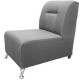 Sillón Desales Montreal-Gris claro - Envío Gratuito