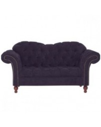 Love Seat Keiä Retro Vänha-Purpura Terciopelo - Envío Gratuito