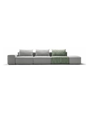 Sofa Mueblemoda Puzzle-Gris - Envío Gratuito