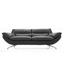 Sofa Mueblemoda Corsia Flotter-Negro - Envío Gratuito