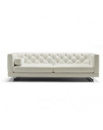 Sofa Mueblemoda Diamonds Flotter-Blanco - Envío Gratuito