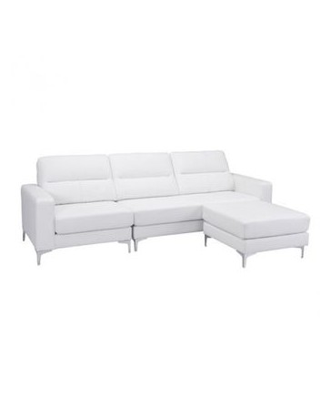 Sala modular marca Zuo modelo Versa - blanca 100233 - Envío Gratuito