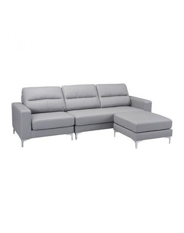 Sala modular marca Zuo modelo Versa - gris 100232 - Envío Gratuito