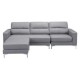 Sala modular marca Zuo modelo Versa - gris 100232 - Envío Gratuito