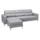 Sala modular marca Zuo modelo Versa - gris 100232 - Envío Gratuito