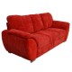 Sofa Moderno Pekin Fabou Muebles - Rojo - Envío Gratuito