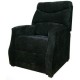 Sillón Mueblemoda Reposet-Negro - Envío Gratuito