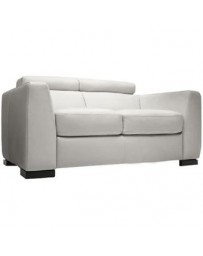 Sofá Love Seat Moresco Flother - Blanco - Envío Gratuito