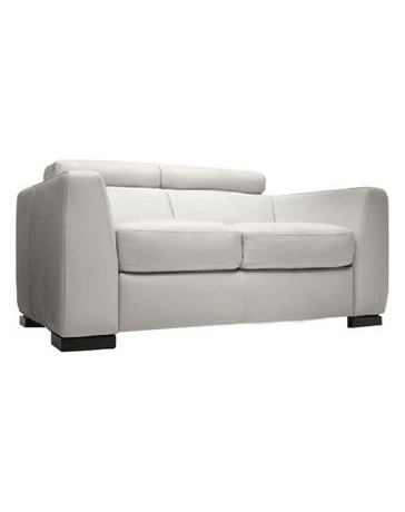 Sofá Love Seat Moresco Flother - Blanco - Envío Gratuito