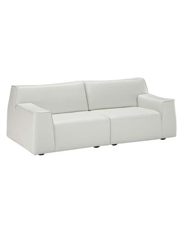 Sofá Love Seat Forma Flother - Blanco - Envío Gratuito