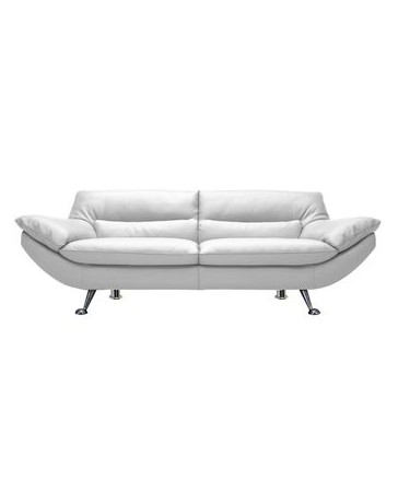 Sofá Love Seat Corsia Flother - Blanco - Envío Gratuito