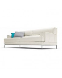 Love Seat Mueblemoda Sudoku-Blanco - Envío Gratuito