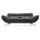 Sofa Mueblemoda Corsia Flotter-Negro - Envío Gratuito