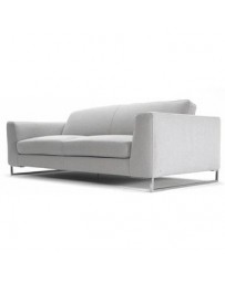 Love Seat Mueblemoda Soleto-Gris plata - Envío Gratuito