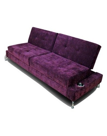 Sofa Cama Mueblemoda Vertigo-Morado - Envío Gratuito